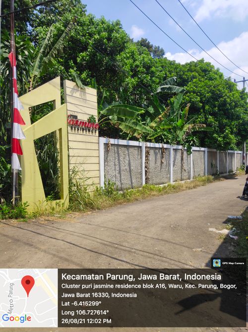 foto gerbang perumahan Puri Jasmine Residence