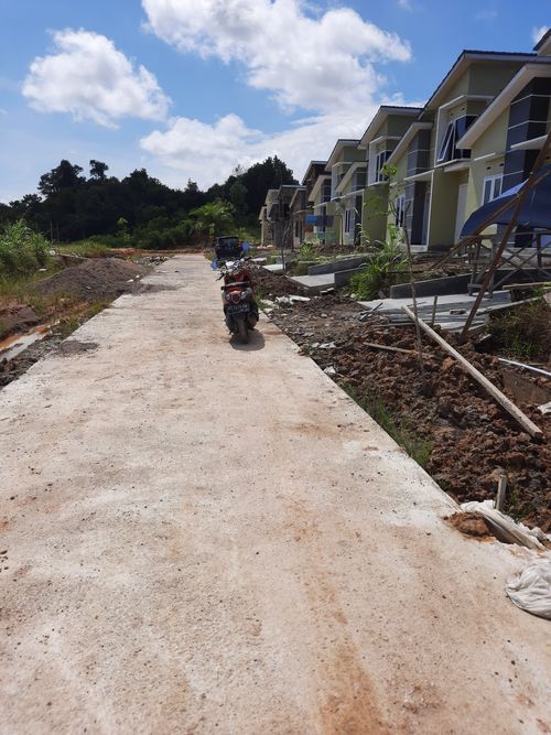 foto posisi tengah perumahan GREEN SAODA