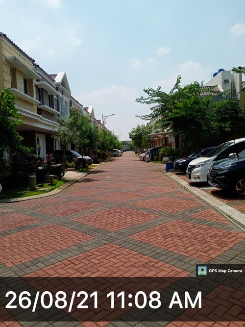 foto posisi tengah perumahan CLUSTER AMARILLO VILLAGE