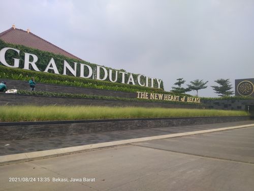 foto gerbang perumahan GRAND DUTA CITY, BEKASI