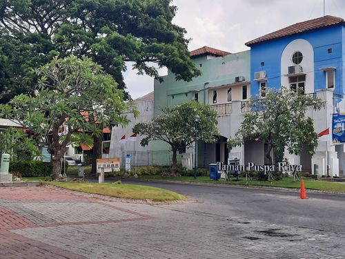 foto gerbang perumahan TAMAN PUSPA RAYA CITRALAND