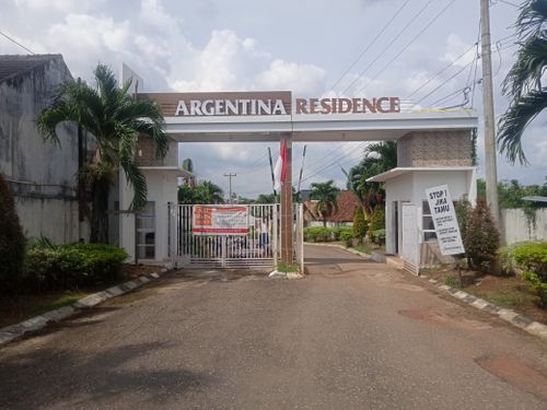 foto gerbang perumahan ARGENTINA RESIDENCE