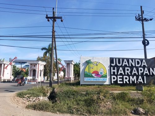 foto gerbang perumahan JUANDA HARAPAN PERMAI