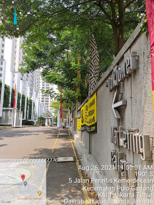 foto gerbang perumahan OAK TOWER APARTMENT