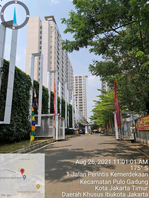 foto posisi tengah perumahan OAK TOWER APARTMENT