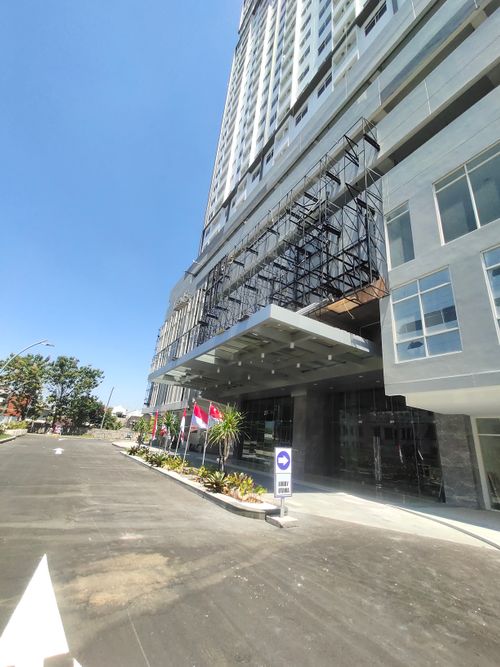 foto posisi tengah perumahan Apartemen Klaska Residence