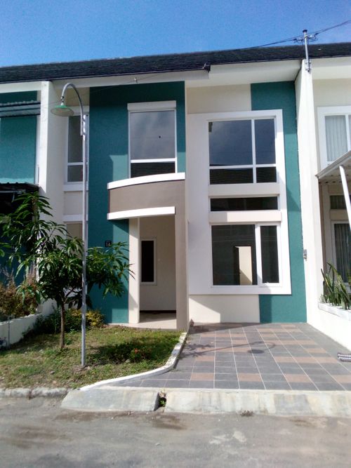 foto tampak rumah tipe 47/87 perumahan PURI WAHID REGENCY