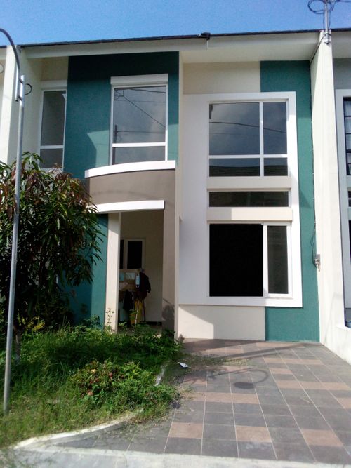 foto tampak rumah tipe 38/105 perumahan PURI WAHID REGENCY