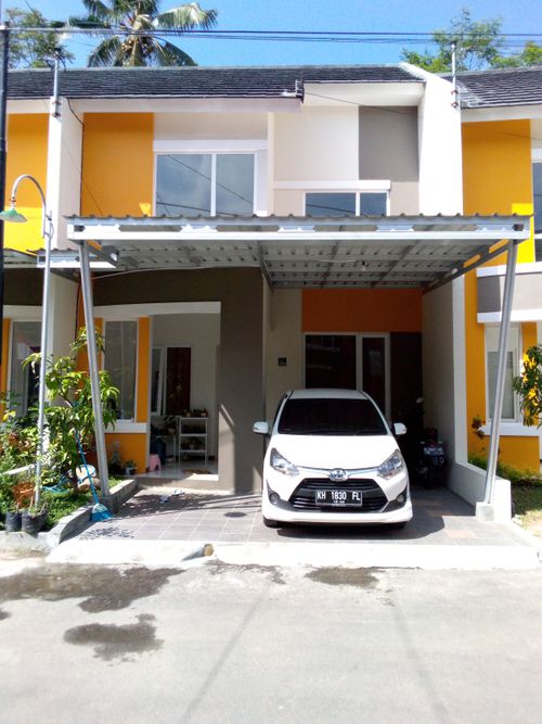 foto tampak rumah tipe 38/82 perumahan PURI WAHID REGENCY