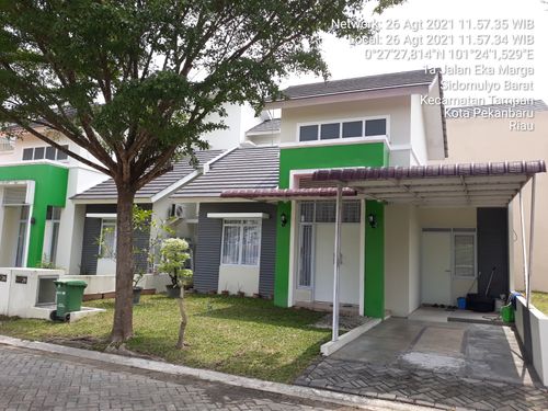 foto contoh rumah perumahan CitraGarden Pekanbaru