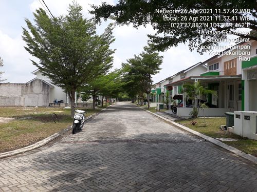 foto posisi tengah perumahan CitraGarden Pekanbaru