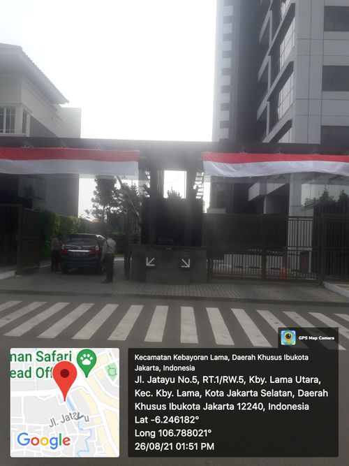 foto gerbang perumahan APARTEMEN 1PARK AVENUE