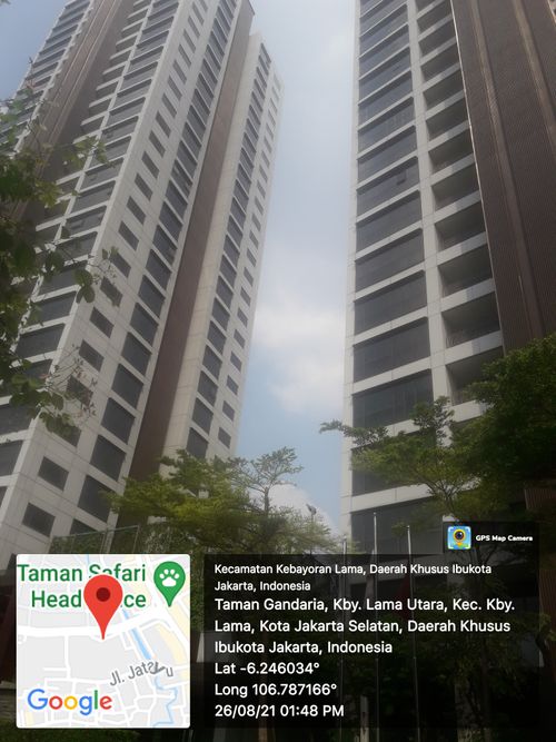 foto posisi tengah perumahan APARTEMEN 1PARK AVENUE