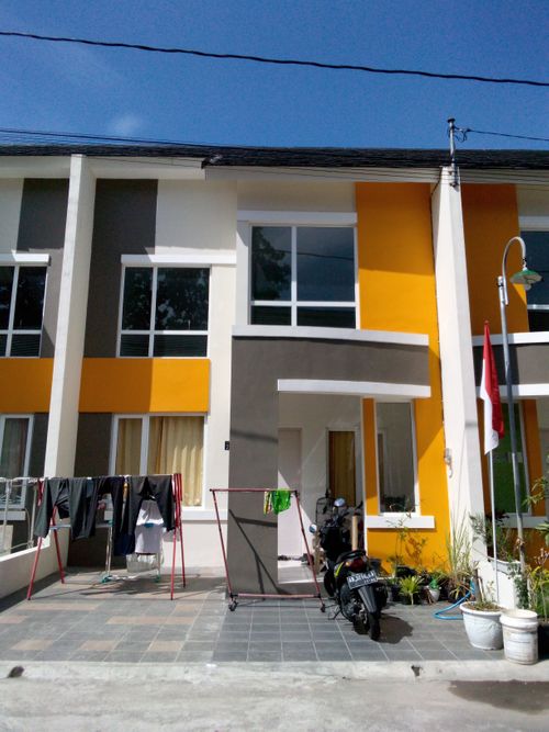 foto tampak rumah tipe 38/93 perumahan PURI WAHID REGENCY