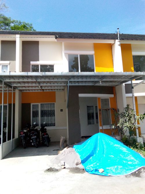 foto tampak rumah tipe 38/112 perumahan PURI WAHID REGENCY