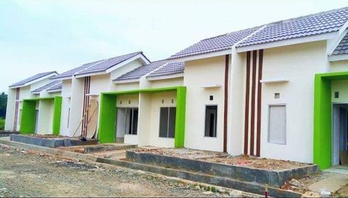 foto tampak rumah tipe Komersil C perumahan NIRWANA BOJONG RESIDENCE