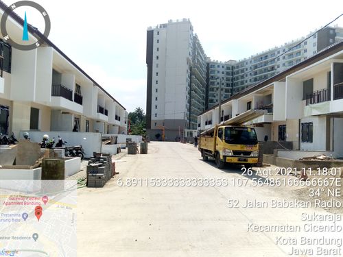 foto posisi tengah perumahan GATEWAY PASTEUR RESIDENCE EMERALD