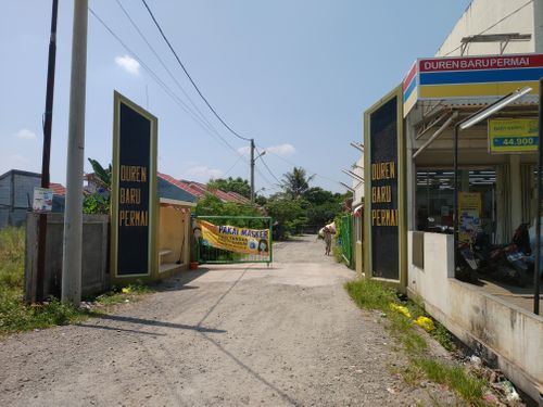 foto gerbang perumahan Perumahan Duren Baru Permai