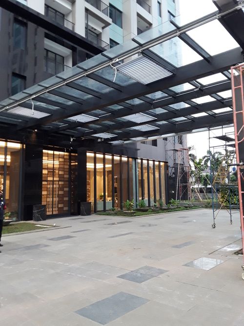 foto posisi tengah perumahan Southgate Residence