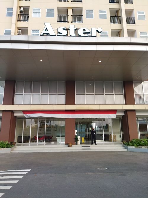 foto gerbang perumahan KALIANA APARTMENT TOWER ASTER