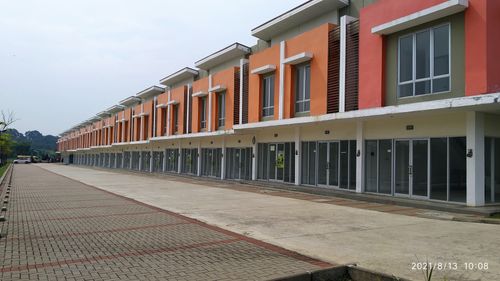 foto denah rumah tipe GRAND BOULEVARD STD A perumahan RUKO GREEN LAND (CITRA MAJA RAYA JO)