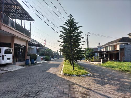 foto posisi tengah perumahan DE GREEN MUTIARA RESIDENCE