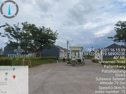 foto posisi tengah perumahan CITRAGRAND GALESONG CITY LAVANYA