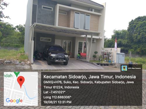 foto contoh rumah perumahan Puri Indah Sidoarjo