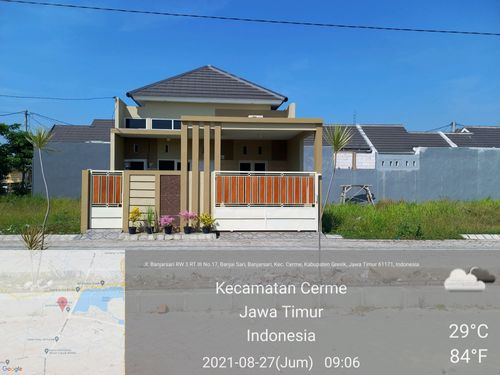 foto contoh rumah perumahan Citra Sari Regency