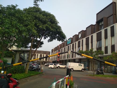 foto tampak rumah tipe B perumahan West Park