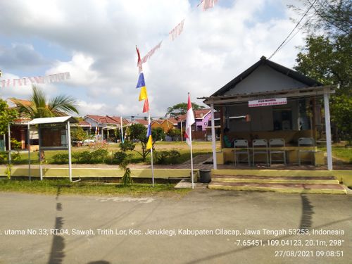 foto posisi tengah perumahan BUKIT PANORAMA TUNGGUL WULUNG