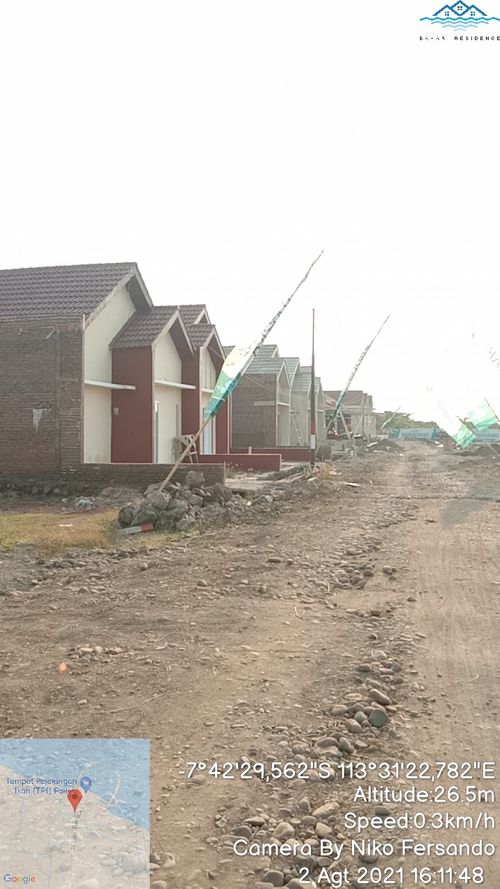 foto gerbang perumahan PERUM BAHARI RESIDENCE