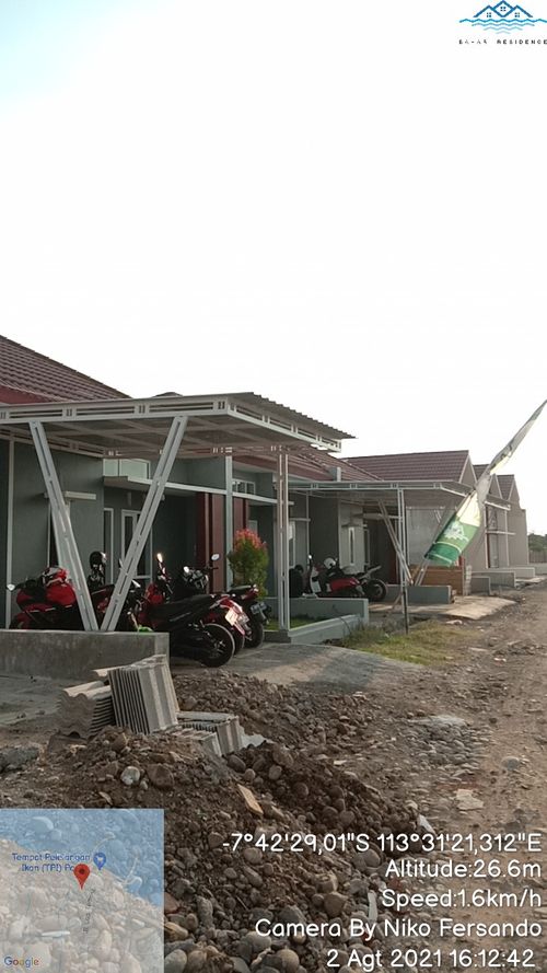 foto posisi tengah perumahan PERUM BAHARI RESIDENCE