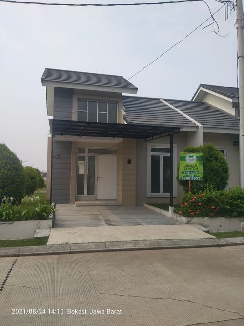 foto contoh rumah perumahan PONDOK UNGU PERMAI