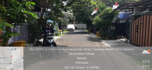 foto posisi tengah perumahan CITRA RAYA - VILLA VERDE