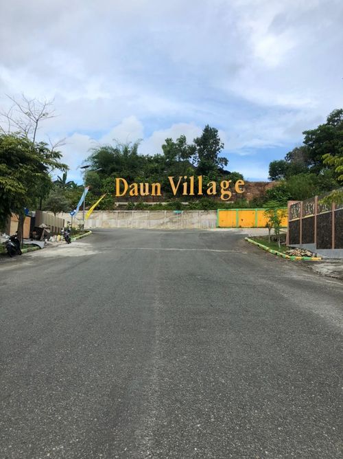 foto contoh rumah perumahan Daun Village