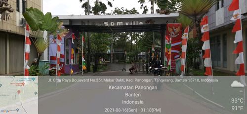 foto gerbang perumahan CITRA RAYA - BLOSSOM VILLE