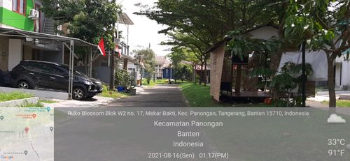 foto posisi tengah perumahan CITRA RAYA - BLOSSOM VILLE