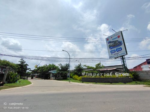 foto gerbang perumahan IMPERIAL GREEN