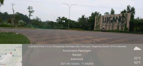 foto gerbang perumahan CITRA RAYA - CLUSTER LUGANO ZA & ZB