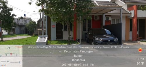 foto contoh rumah perumahan CITRA RAYA - CLUSTER GARDEN GROVE