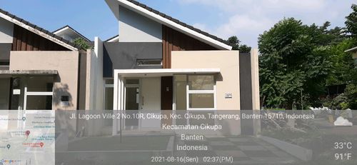 foto contoh rumah perumahan CITRA RAYA - CLUSTER LAGOON VILLE