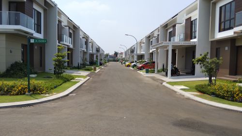 foto posisi tengah perumahan Summarecon Bekasi - Cluster Olive Residence