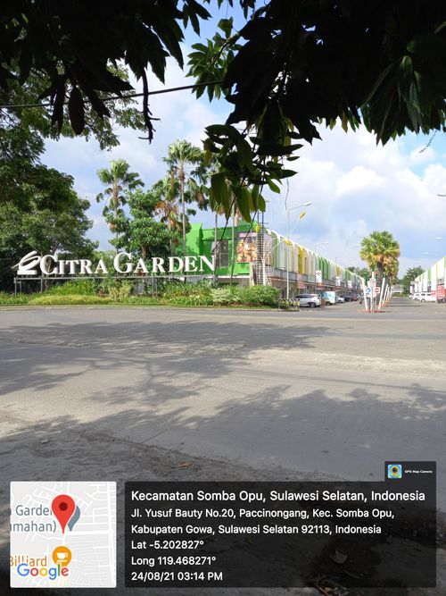 foto gerbang perumahan CITRA GARDEN GOWA
