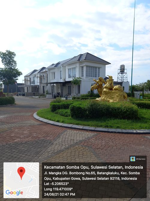 foto posisi tengah perumahan CITRA GARDEN GOWA