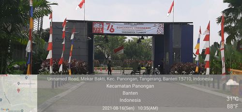 foto gerbang perumahan CITRA ECOPOLIS RAYA - CLUSTER AURORA