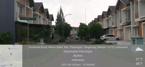 foto posisi tengah perumahan CITRA ECOPOLIS RAYA - CLUSTER AURORA
