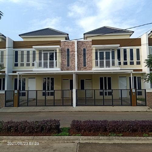 foto tampak rumah tipe 117 BERGENIA perumahan VILA BOGOR INDAH 6