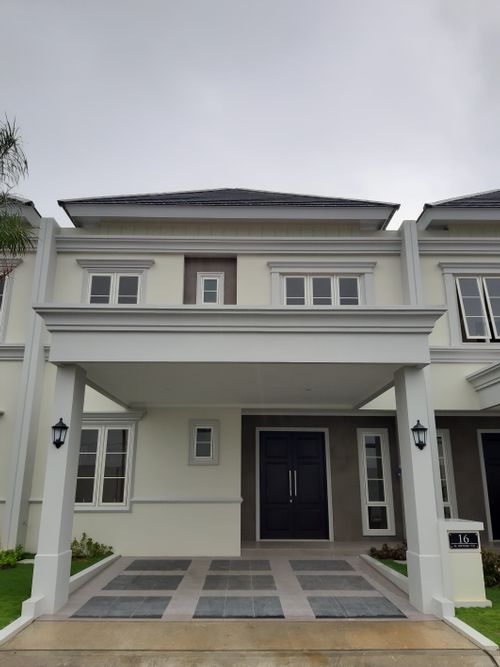 foto contoh rumah perumahan Puri Mutiara