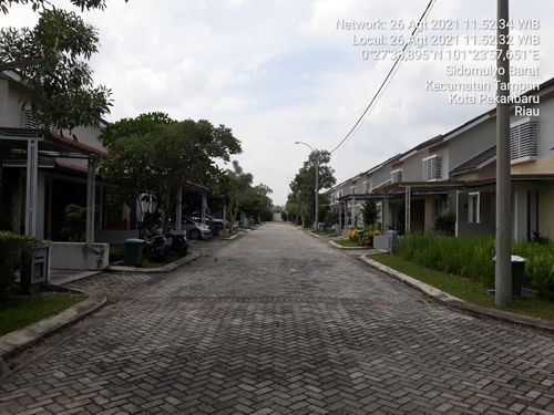 foto posisi tengah perumahan CitraGarden Panam